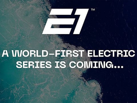  E1 World Electric Powerboat series
