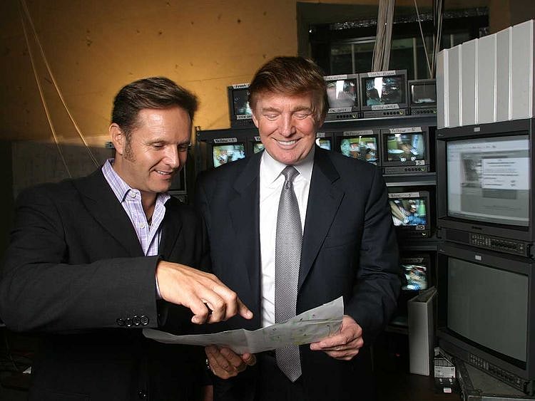 Mark Burnett, Trump apprentice