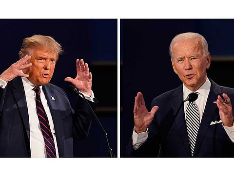 The first debate pitting Republican President Donald Trump against Democratic challenger Joe Biden on Sept. 29, 2020, at Case Western University and Cleveland Clinic, in Cleveland, Ohio, was not a highlight of political oratory.