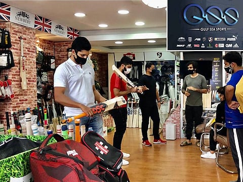 From beginners' equipment to pro players' cricket gear, you will find it all here at Gulf Sea Sports  
