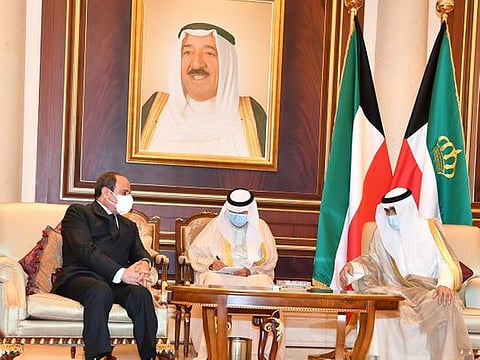 In photos: Arab leaders pay last respects in Kuwait to the late Sheikh Sabah Ahmad Al Sabah