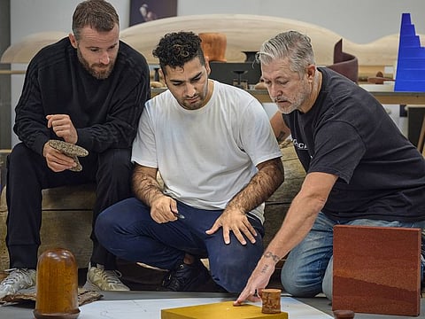 This year’s Abwab commission has been awarded to Iraqi designer Hozan Zangana for his proposal ‘Fata Morgana’.