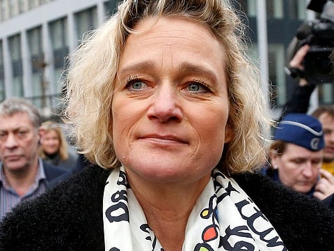Belgian artist Delphine Boel, who has won her legal battle to become a princess.