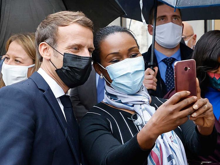 French President Emmanuel Macron 