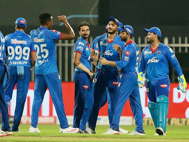 Delhi Capitals players