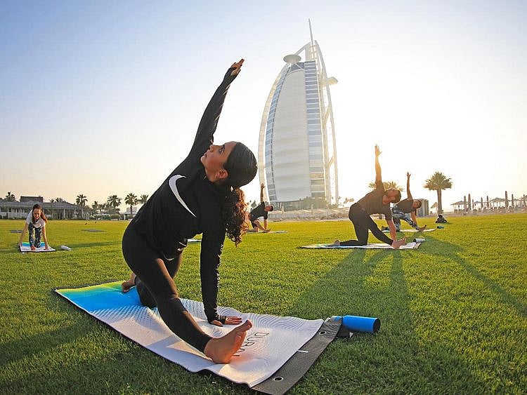Dubai Fitness Challenge DFC Yoga