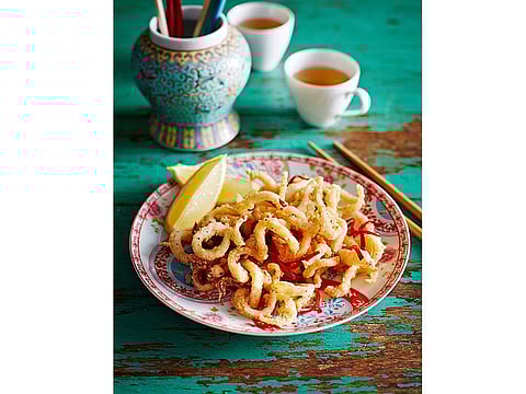 Salt and pepper squid