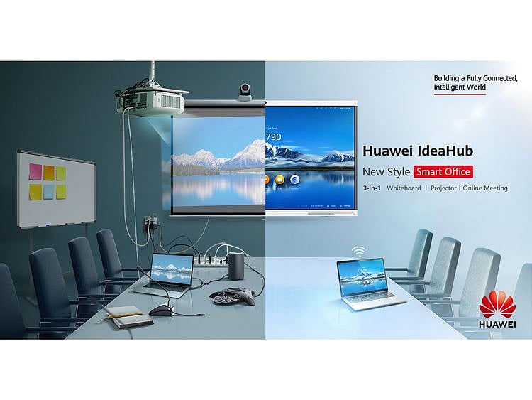 Huawei's IdeaHub creates an all-scenario smart office