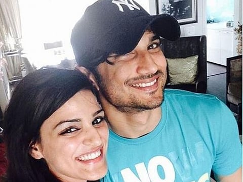 Sushant Singh Rajput with sister Shweta Singh Kirti.