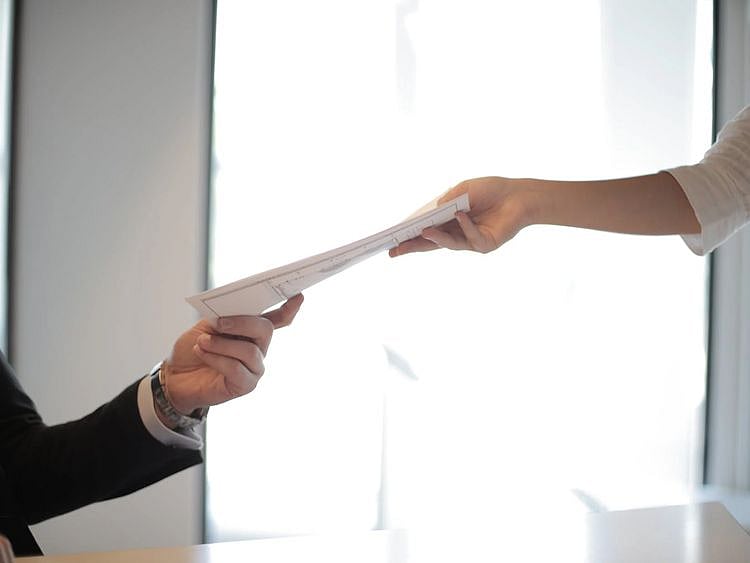 Temporary work permit