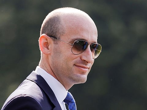 White House senior adviser Stephen Miller.
