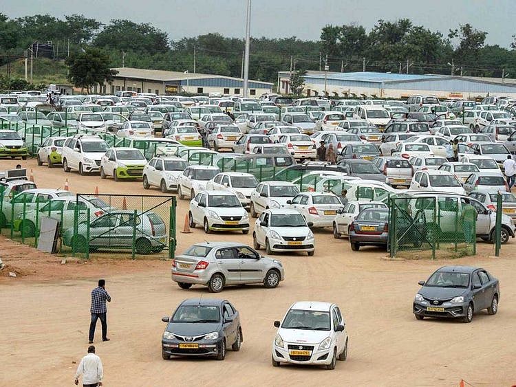 Taxi cab hyderabad india