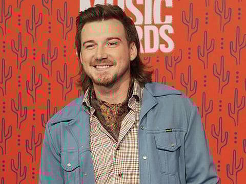 Morgan Wallen arrives at the CMT Music Awards on at the Bridgestone Arena on June 5, 2019.