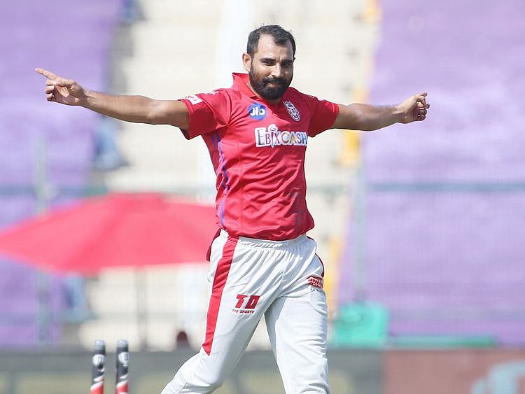 Mohammad Shami of Kings XI Punjab