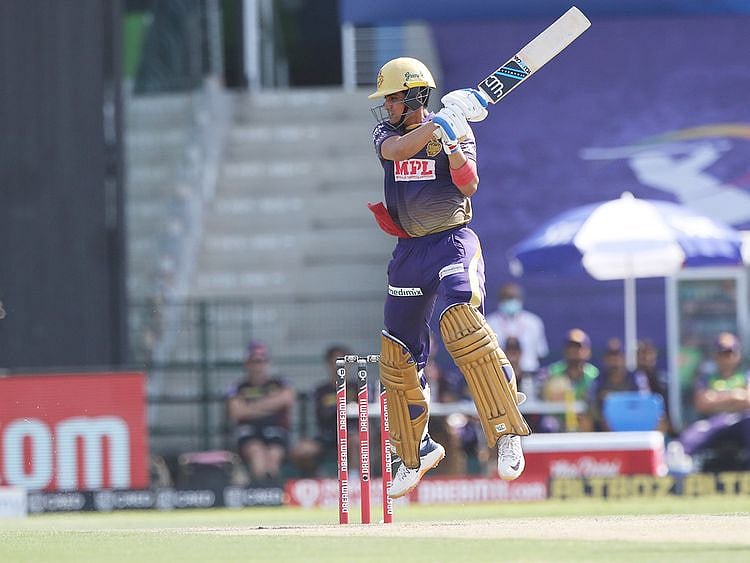 Shubman Gill of Kolkata Knight Riders 