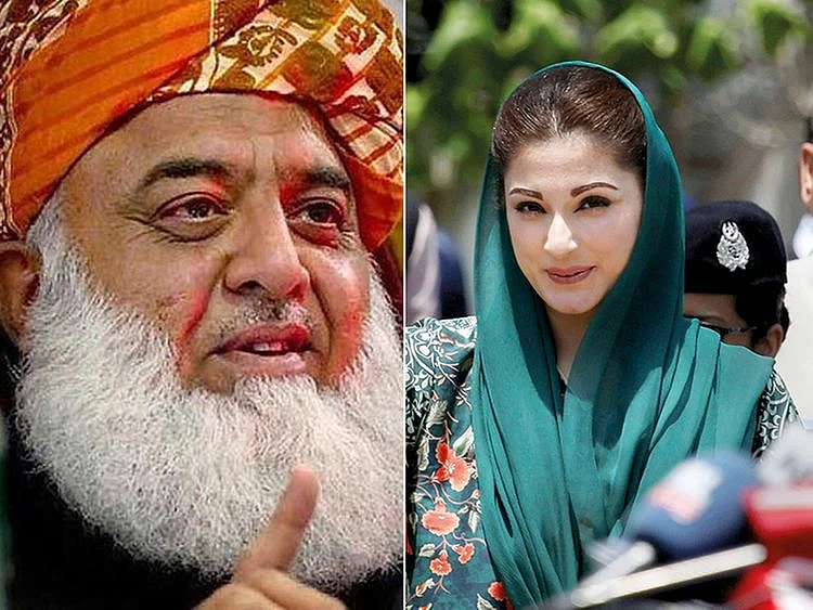 Maulana Fazlur Rahman Maryam Nawaz