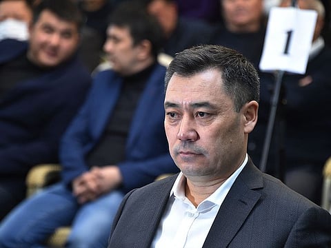 Kyrgyz deputies voted to make Sadyr Japarov the country's prime minister on October 10.