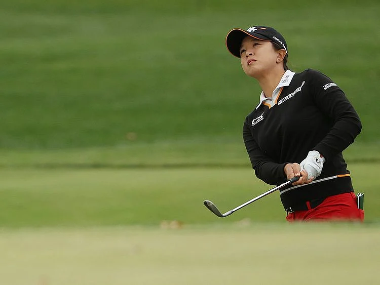 Kim Sei-young on her way to victoey in the PGA Championship