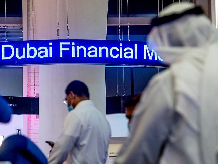 Stock DFM Dubai stock market traders