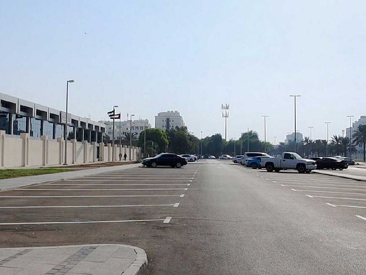New parking spaces