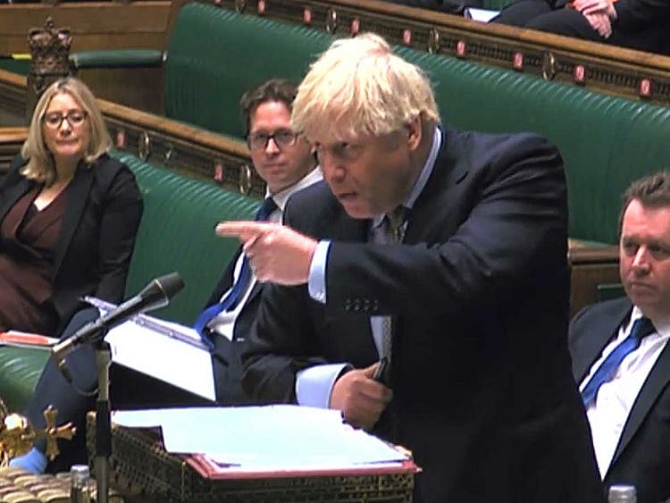 Boris Johnson parliament