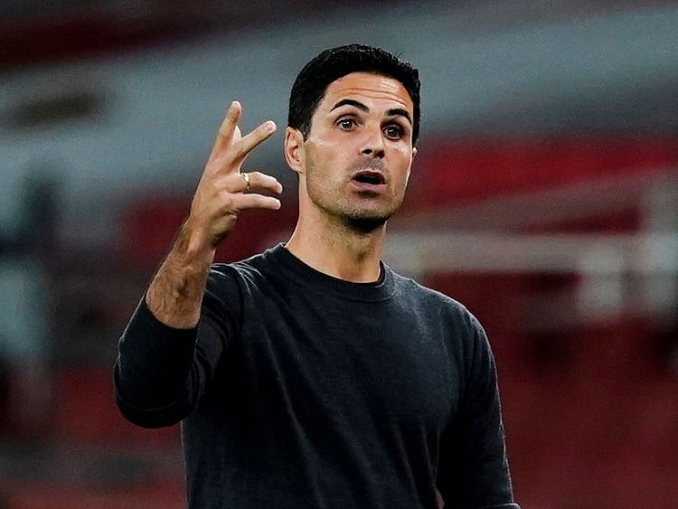 Arsenal manager Mikel Arteta