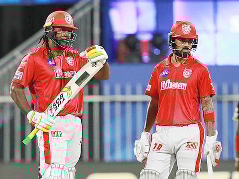 KL Rahul (right), captain of Kings XI Punjab, will be banking on the 'Universe Boss' Chris Gayle to lend him the firepower throughout the season.
