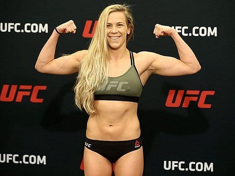 Katlyn Chookagian, the No 1 ranked UFC women’s flightweight contender