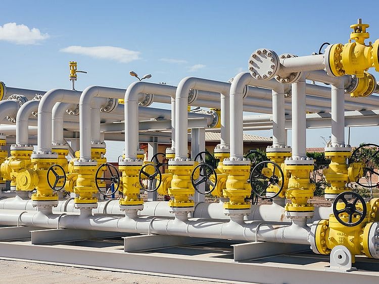 Stock Dana gas in Egypt