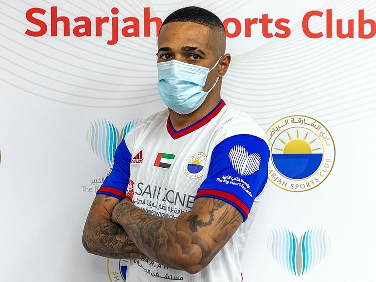 Sharjah show of their Big Heart Foundation sleeve sponsor