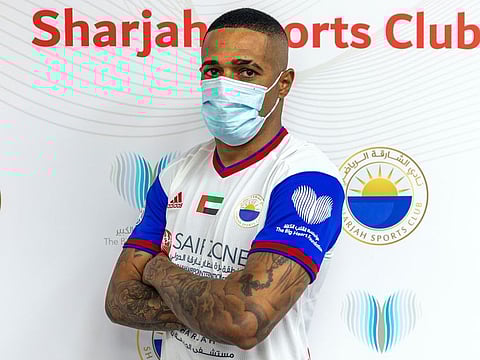 Sharjah show of their Big Heart Foundation sleeve sponsor