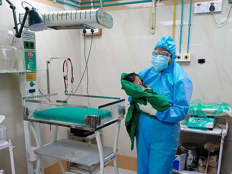 Shayla Srivastava, an obstetrician at BYL Nair Charitable Hospital in Mumbai India