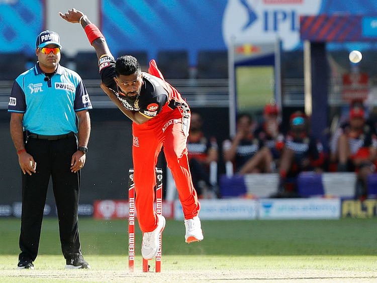Isuru Udana of Royal Challengers Bangalore