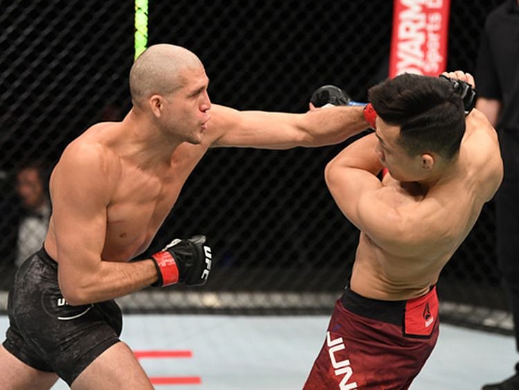 Brian Ortega defeated Korean Zombie at UFC Fight Island 6 in Abu Dhabi