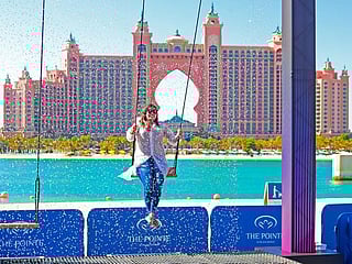 Look: First-ever Water Swing launches in Dubai