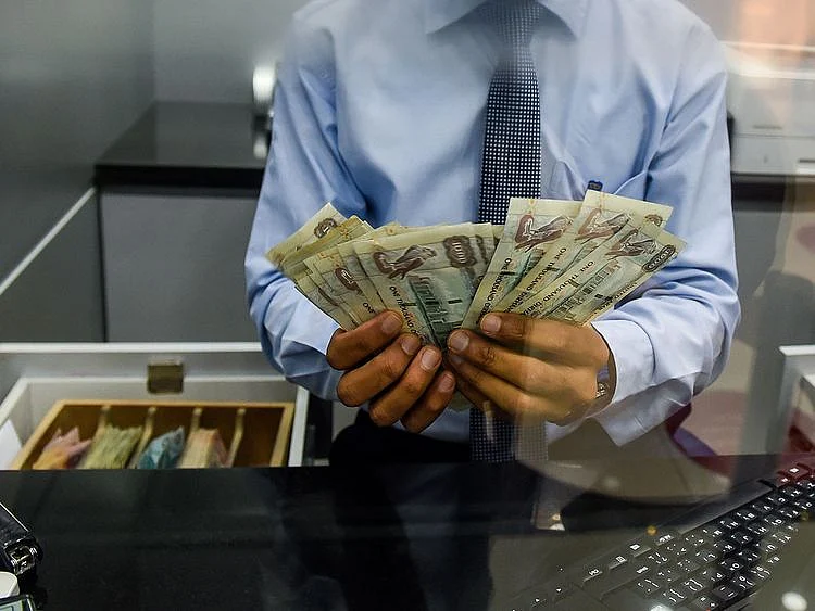 Stock Money exchange dirhams currency