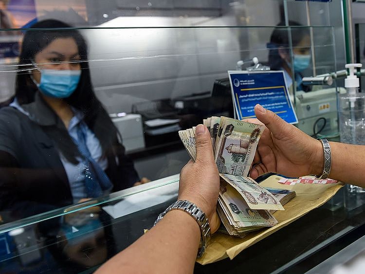 Stock Money exchange dirhams currency