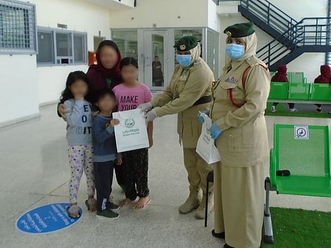 Dubai Police humanitarian drive for inmates brings joy to 51 children.
