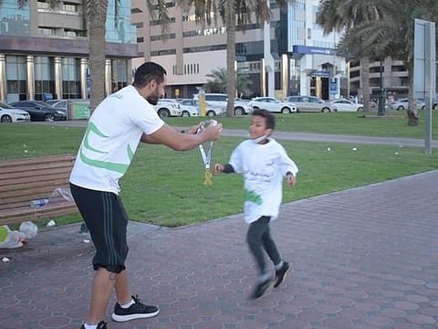 Run to support "people of will" in UAE