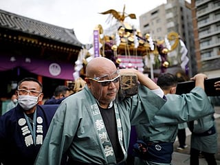 Photos: Japan's Sanja Matsuri festival takes place after COVID-19 delay