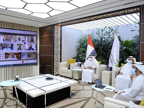 Key officials from the UAE and India attending the UAE-India Health Conference 2020