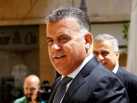 Major-General Abbas Ibrahim, director-general of the General Directorate of General Security in Beirut. 