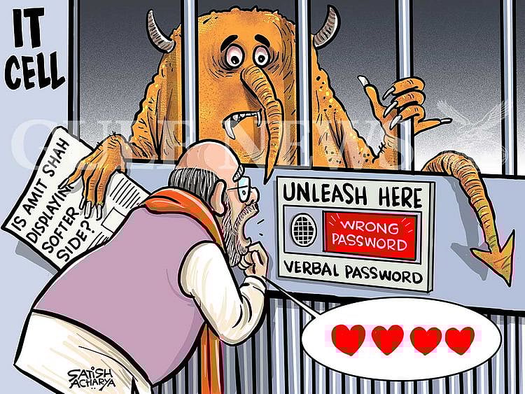 20201021 amit shah cartoon from satish