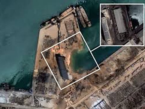 Authorities say the explosion that killed more than 200 people in Beirut was caused by a shipment of ammonium nitrate fertiliser that caught fire.