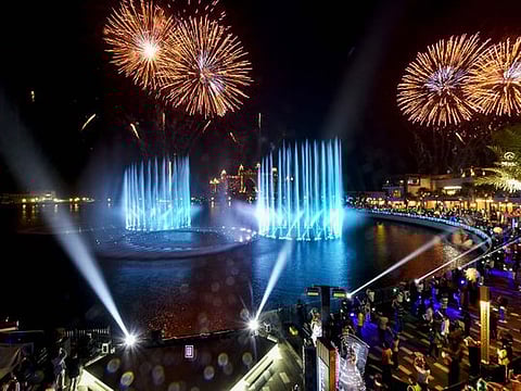 In Pictures: Palm Fountain breaks Guinness record for largest fountain in the world