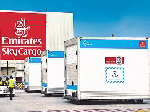 Emirates confirmed it is all set to ensure stocking and speedy supply of a future COVID-19 vaccine. Its facility at Dubai World Central comes with all the features that pharma companies mandate.