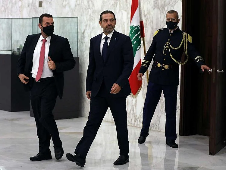 Lebanese leader Saad Hariri