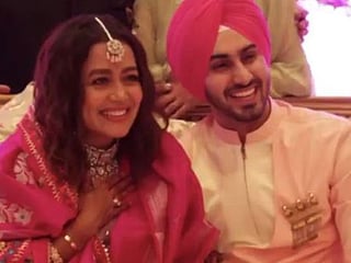 In photos: Neha Kakkar and Rohanpreet's Mehndi ceremony