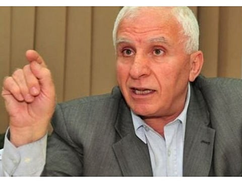 Prominent Palestinian politician and PLO member Azzam Al Ahmed.