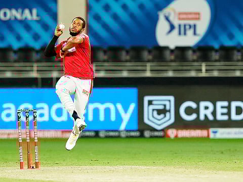 Chris Jordan of Kings XI Punjab was spot-on during his spell against Sunrisers Hyderabad and won the Man of the Match award.
